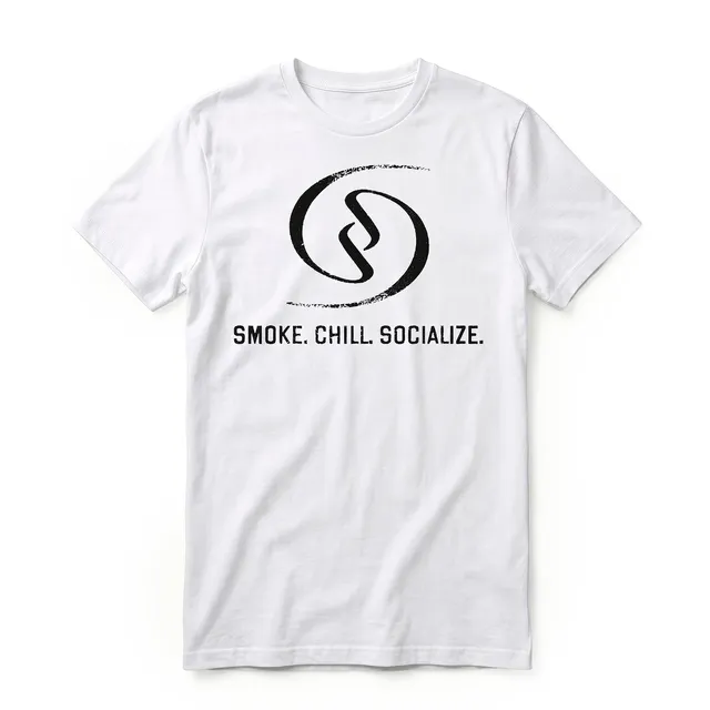 social-smoke-smoke-chill-socialize-t-shirt-wei image 1