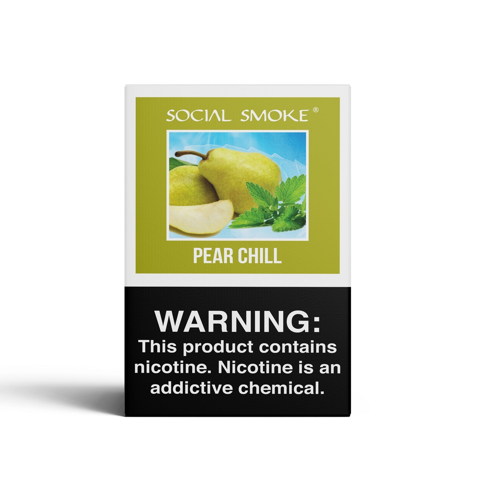 social-smoke-pear-chill-shisha-tabak image 2