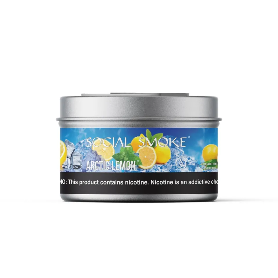 social-smoke-arctic-lemon-shisha-tabak-zitrone-eis-minze image 1