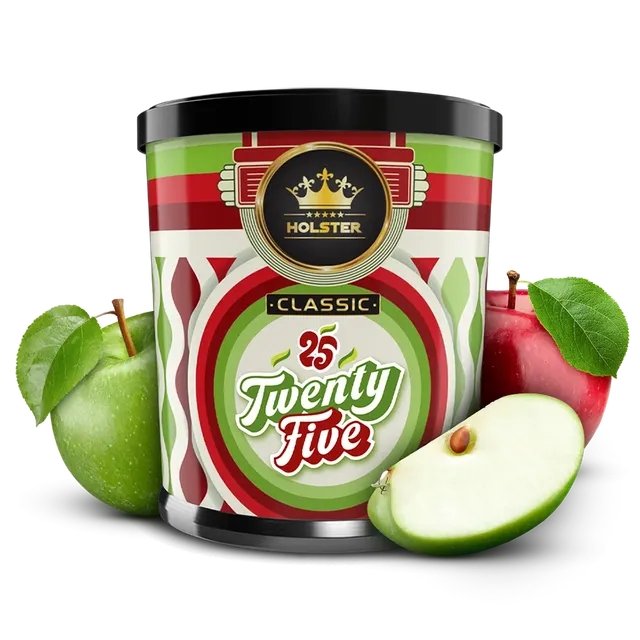 holster-twentyfive-shisha-tabak-200g-doppelapfel image 1