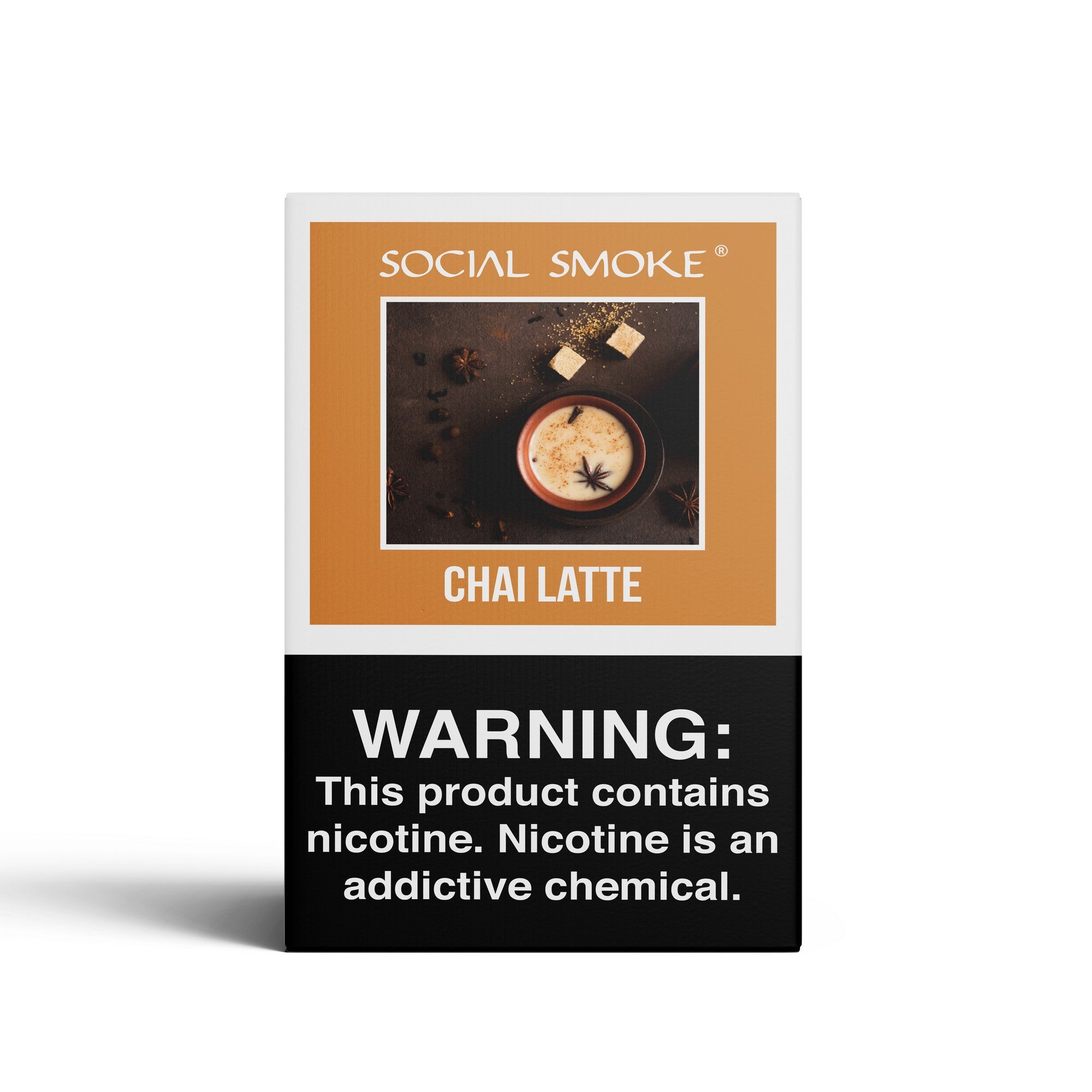 social-smoke-chai-latte-shisha-tabak-schwarzer-tee-kardamom image 2