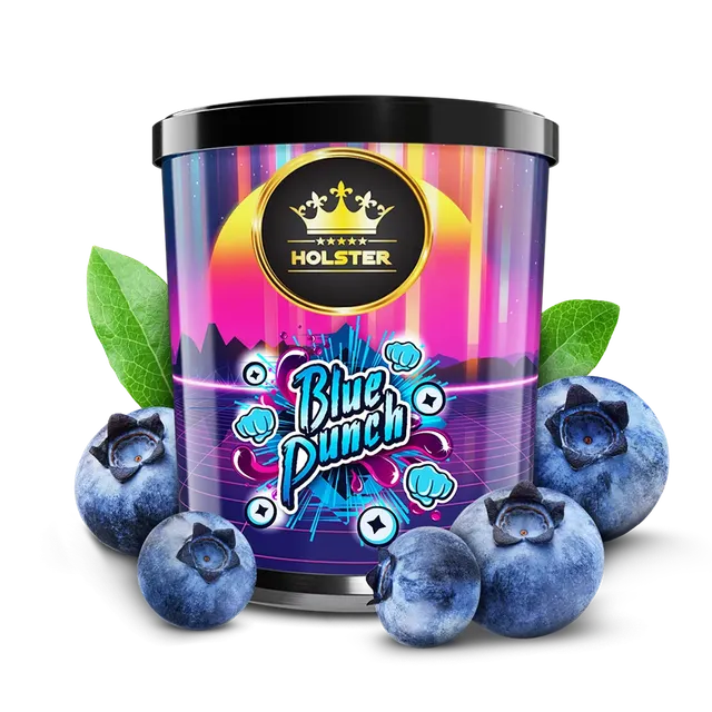 holster-shisha-tabak-200g-blue-punch-blaubeere image 1