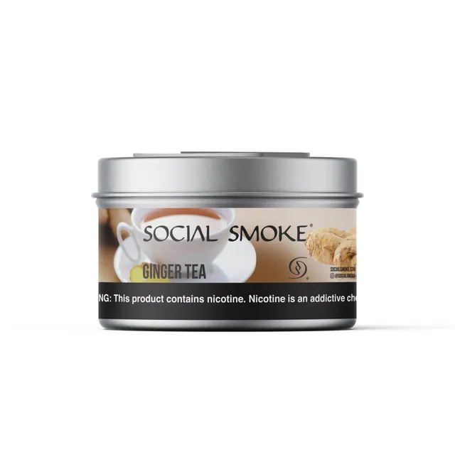social-smoke-ginger-tea-shisha-tabak-ingwer-tee image 1