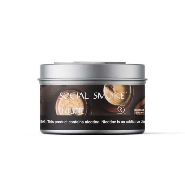 social-smoke-chai-latte-shisha-tabak-schwarzer-tee-kardamom image 1