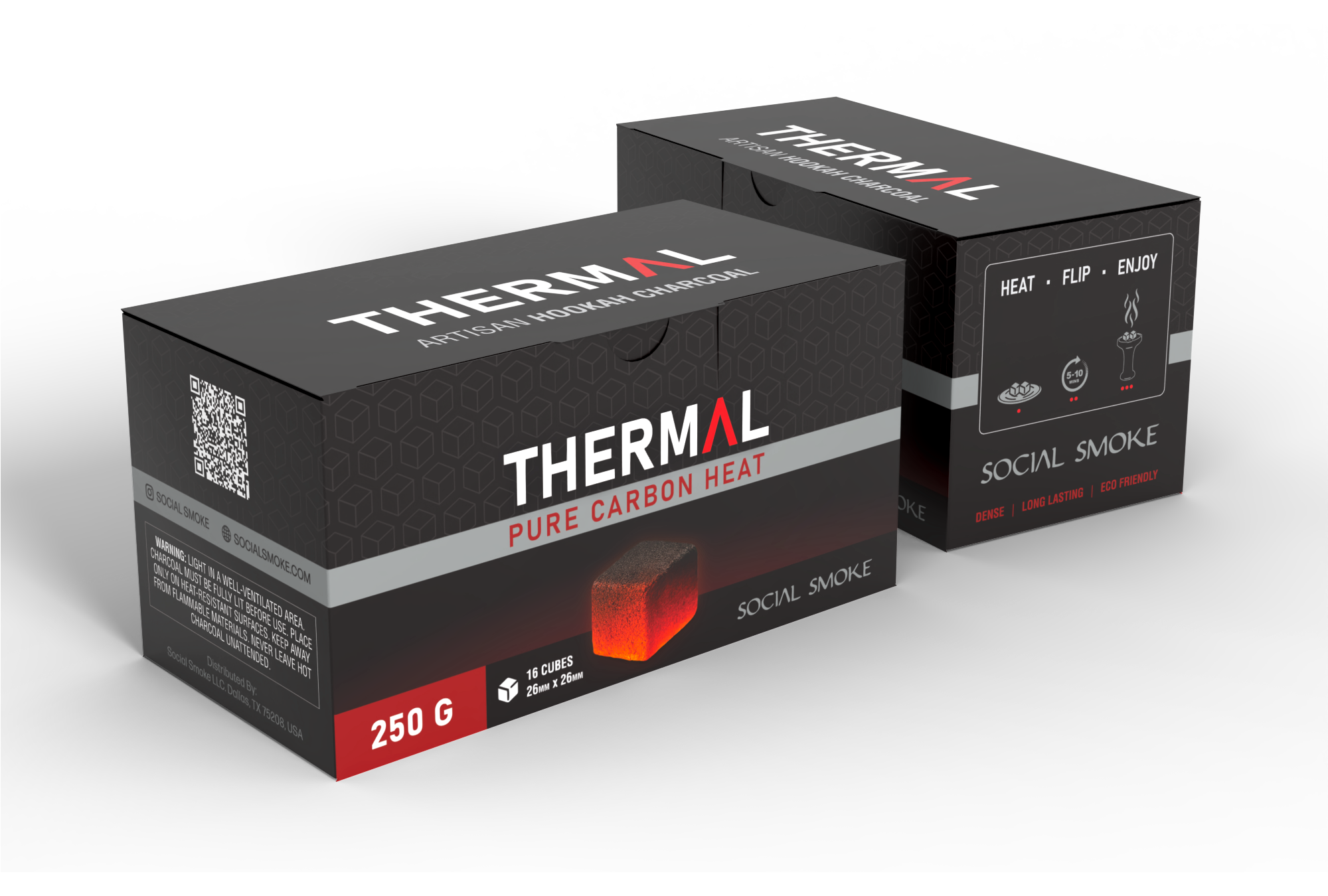 social-smoke-thermal-charcoal-shisha-naturkohle-26mm image 1