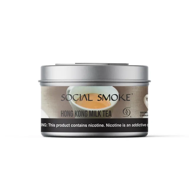 social-smoke-hong-kong-milk-tea-shisha-tabak-schwarzer-tee-mit-milch image 1