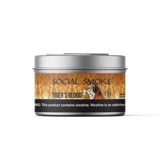 social-smoke-tiger-s-blood-shisha-tabak image 1