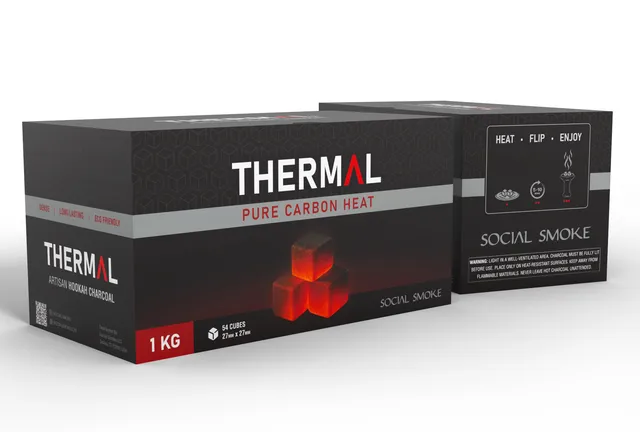 social-smoke-thermal-charcoal-27mm-shisha-kohle image 1