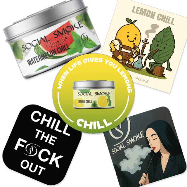social-smoke-2025-sticker-pack-series-1-vinyl-sticker-set-5-teilig image 1