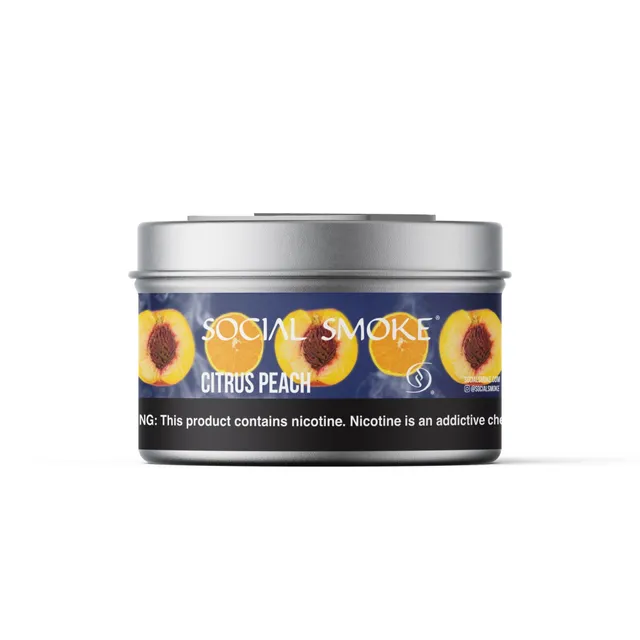 social-smoke-citrus-peach-shisha-tabak-virginia-tabak image 1