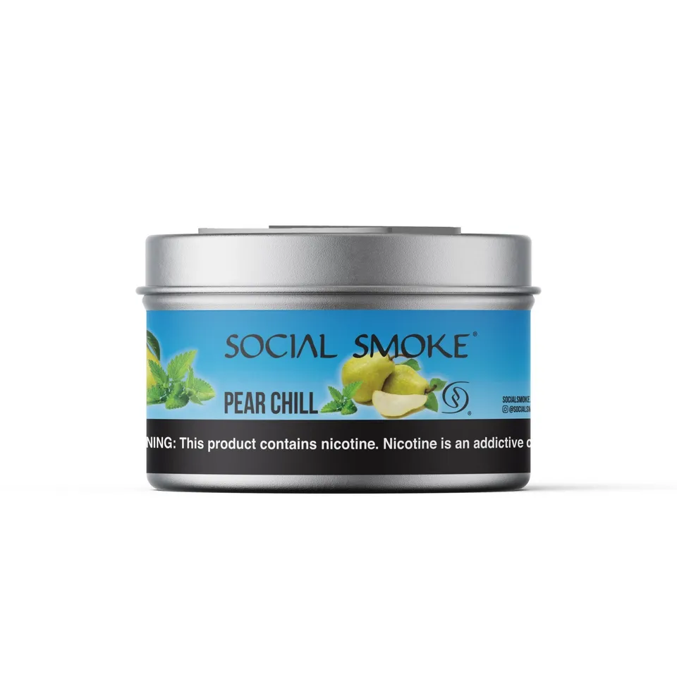 social-smoke-pear-chill-shisha-tabak image 1