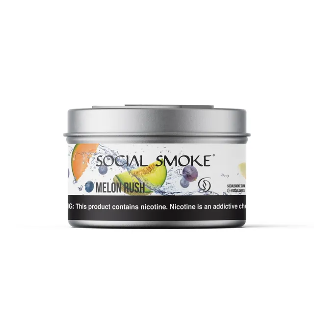 social-smoke-melon-rush-shisha-tabak-honigmelone-beeren image 1
